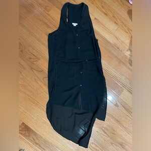 Helmut Lang asymmetrical dress